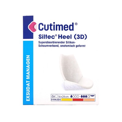 Cutimed  Siltec  Heel 3D Kompressen 16 x 24 cm (6 Stk.)