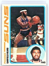 Garfield Heard 1978-79 Topps #54 Basketball Card Phoenix Suns