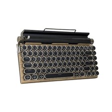 Typewriter-Style Retro Mechanical Keyboard LED Backlight 83 Keys Bluetooth 5....