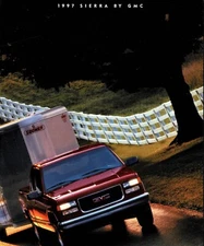1997 GMC Sierra Pickup Truck SL SLE SLT 38-Page Deluxe Dealer Sales Brochure