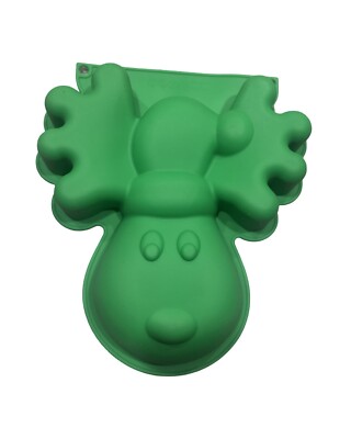 Cakes Biscuit Mold Pastrie 3D Deer Shape Bakeware Baking DIY Resin Homemade