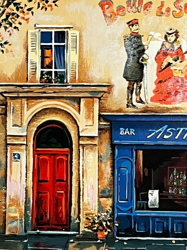 Alexander Borewko "Bar Astrid" Limited Edition Serigraph - Hand Signed & AP - Picture 2 of 6