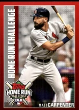 2019 Topps Home Run Challenge #HRC29 Matt Carpenter ST. LOUIS CARDINALS #285