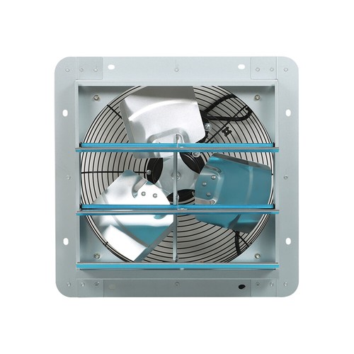 14 Inch Shutter Exhaust Fan Wall Mounted High Speed Aluminum Greenhouse Garage - Picture 11 of 21