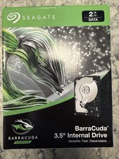 NEW Seagate BarraCuda 2TB 3.5 Internal HDD SA...