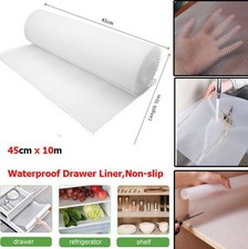10M Shelf Liner Mat For Drawer Cupboard Cabinet Kitchen Pad Waterproof Non-Slip