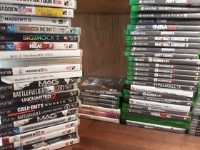 Wholesale Lot 100+ Misc Video Games XBOX ONE 360 PS3