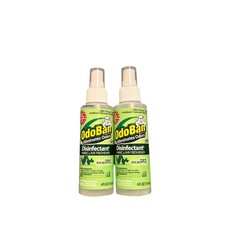 OdoBan Disinfectant Fabric  Air Freshener Eucalyptus 4 FL Oz. - Lot of 2