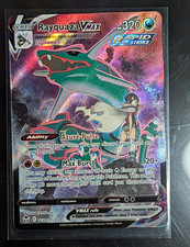 Pokemon Rayquaza VMAX Full Art Holo Ultra Rare TG20/TG30 Silver Tempest TG on eBay