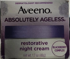Aveeno Absolutely Ageless Restorative Night Cream - 1.7oz