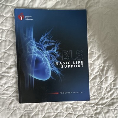 American Heart Association BLS Basic Life Support Manual 2020 Paperback CPR