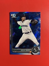 2022 Bowman Chrome Sapphire Noelvi Marte Prospects #BCP-186 Mariners