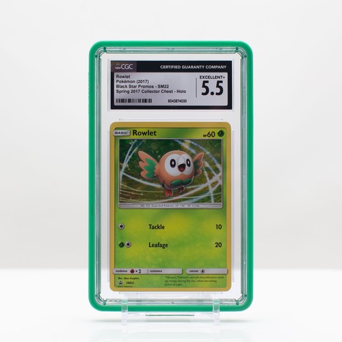 Rowlet graded CGC 5.5 for sale on eBay
