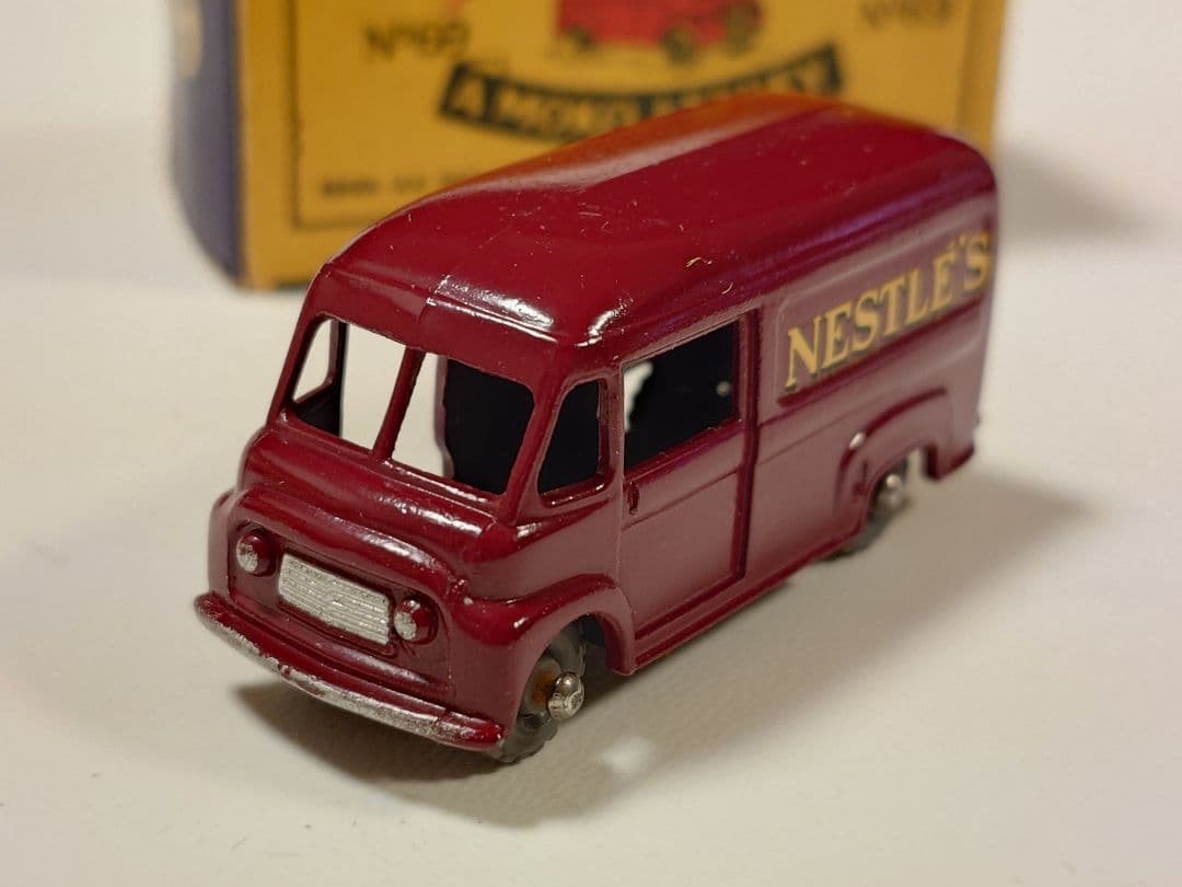 Matchbox 69a, Commer van Nestles - Free Price Guide & Review