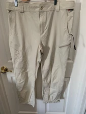 Simms Womens Ivory Fishing Cropped Pants Size XL