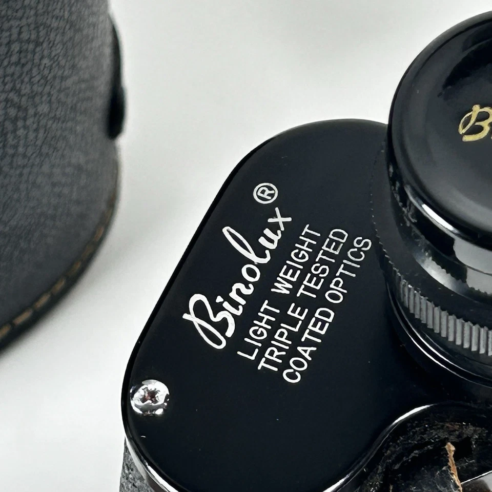 Binóculos Binolux vintage 7x50 ótica revestida triplamente testada com estojo - Imagem 3 de 4