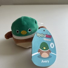 Squishmallow Mallowmees Avery the Duck Squish New with Tag New Release