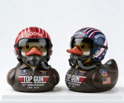 Top Gun 40th Anniversary Pilot Duck Cosplay Collectible Figurine 2026 Movie Fs1