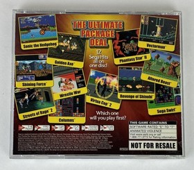 Sega Smash Pack Volume 1 Sega Dreamcast 2000 Complete 12 Games Tested CIB