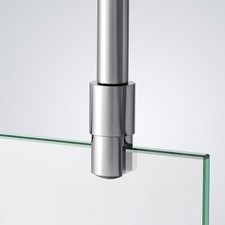 Duschwand Stabilisator Edelstahl 50cm Rohr Gl...