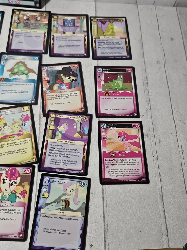 My Little Pony CCG Lot of  25 Cards 2015 "Absolute Discord" "Equestrian Odysseys - Image 4 of 4