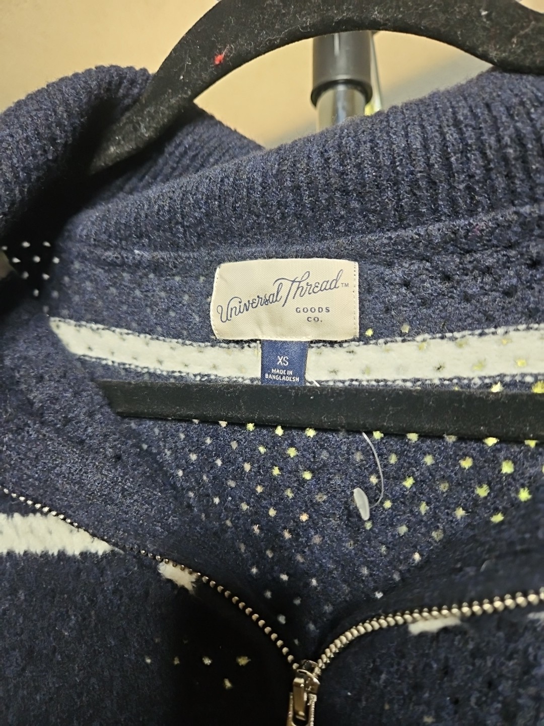 Universal Thread Quarter-Zip Collared Pull-Over S… - image 3