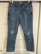 5.11 Tactical Defender Flex Jeans Mens 33x30 Blue Straight Med Wash 74465-585