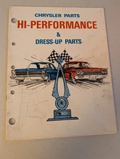 1965 Chrysler Parts Hi-Performance & Dress-Up Parts catalog.   Original