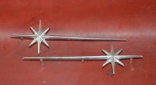 1957 Lincoln Premiere Interior Door Panel Emblem Ornament Script Trim Star Oem 1957 Lincoln Premiere Interior Door Panel Emblem Ornament Script Trim Star Oem
