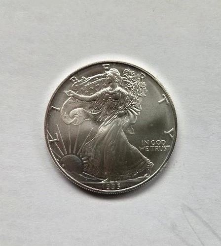 1995 AMERICAN EAGLE SILVER DOLLAR - BU