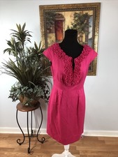 Jessica Howard Women 8P Hot Pink Sheath Dress...