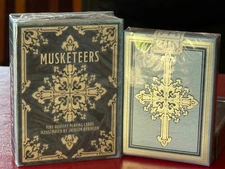 KINGS WILD PROJECT   “MUSKETEERS” GILDED BOOK BOX & LIMITED ED