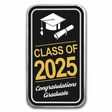1 oz Silver Colorized Bar - APMEX (Class of 2025, Classic Design)