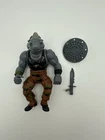 1988 Playmates TMNT Soft Head Rocksteady Vintage Ninja Turtles