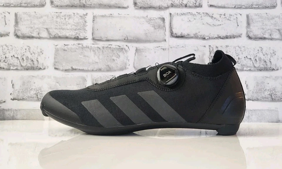 NUEVO Adidas Parley x The Road BOA Negro Zapatos de Ciclismo Para Hombre Talla 6 GW6266 Foto 2 de 4
