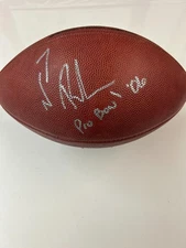 SIGN GAME USED FOOTBALL USED IN GAME 16 2005 ARIZONA CARDINALS VS SAN FRANSICO