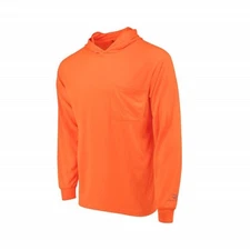 Radians ST61-NPOS-S High Visibility/Unrated Shirts Hi-Vis Orange - Size S 1EA