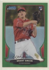 2013 Bowman Draft Chrome Green Refractor 5/75 Grant Green #28 3j7