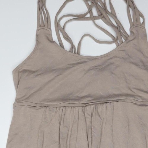 Calvin Klein Women's Beige Maxi Slip Dress, Size 10 - Picture 10 of 12