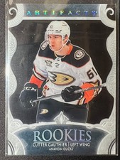 2024-25 Upper Deck Artifacts Hockey Clear Cut Rookie #200 Cutter Gauthier