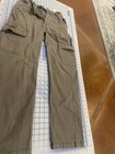 Hollister Women’s Gray Cargo Pants High-Rise Straight Leg Cotton Twill 1R 25”  — photo 1