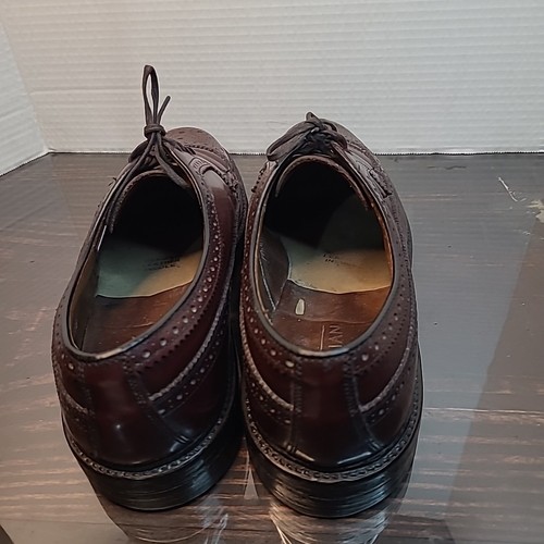 Bostonian Commonwealth Mens Oxford Cap Toe, Brown Leather Dress Shoes Size 11 D - Picture 5 of 10