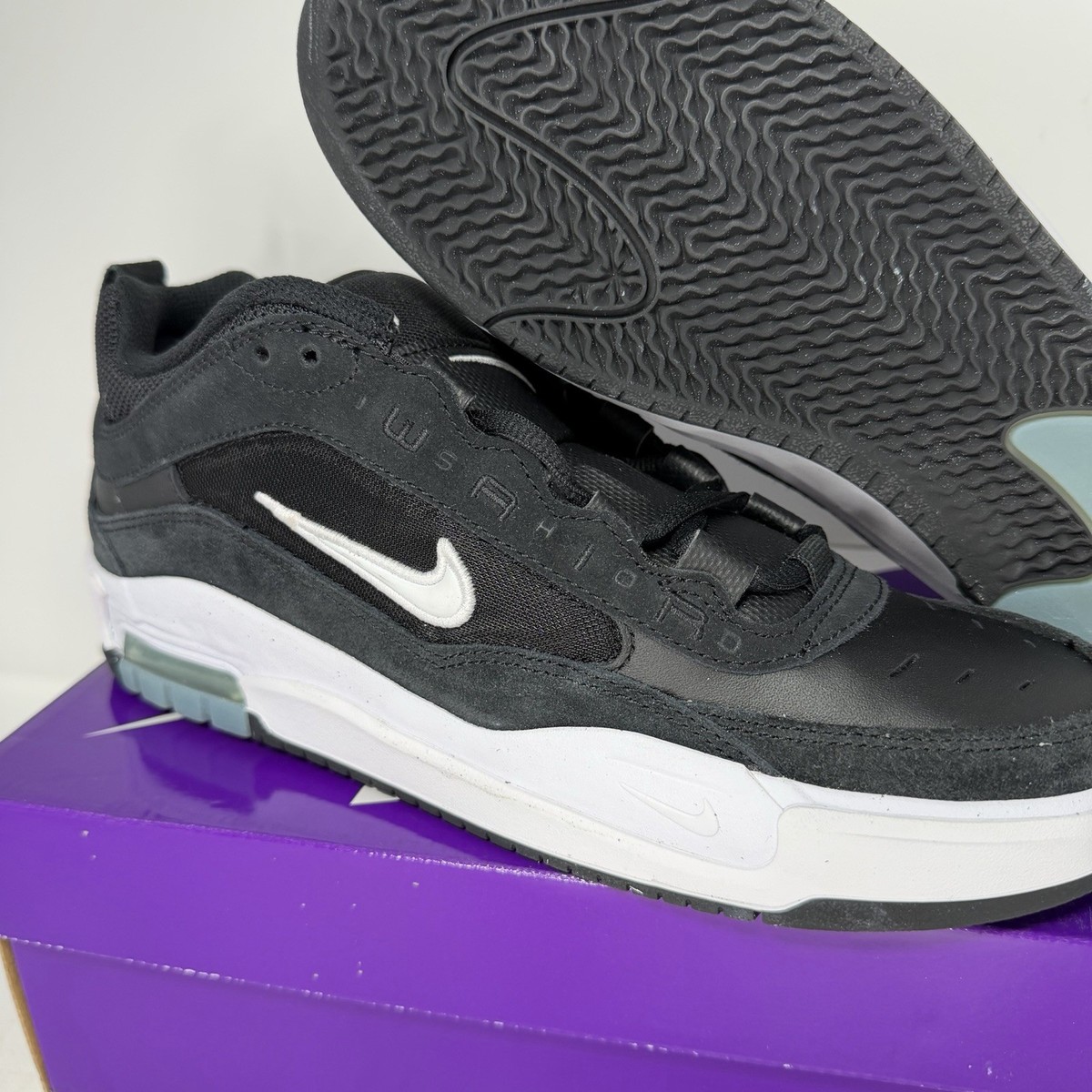Nike SB Air Max Ishod Wair Black White Panda Men's Sizes FB2393