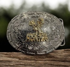 Deer Hunter Belt Buckle