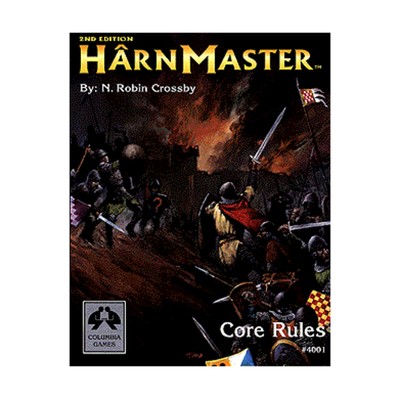 Columbia Games Harn HarnMaster - Core Rules (2nd Ed) VG+/EX