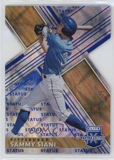 2019 Panini Elite Extra Edition Status Blue Die-Cut 44/75 Sammy Siani #37 zi1