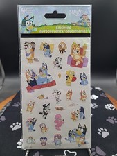 Bluey Stickers 4 Sheets Sealed Unopened