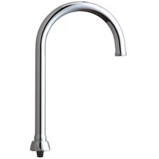 Chicago Faucet Gn2afcjkabcp Gooseneck Spout, Brass