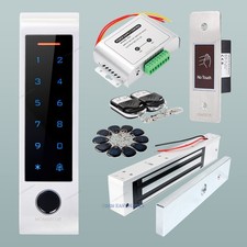 HOMSECUR Weatherproof WIFI Fingerprint RFID Access Control Set Lock APP Unlock