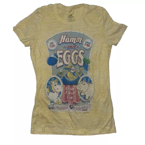 TOY STORY Ham And Eggs Farm Fresh Fun! T SHIRT Women’s X Large